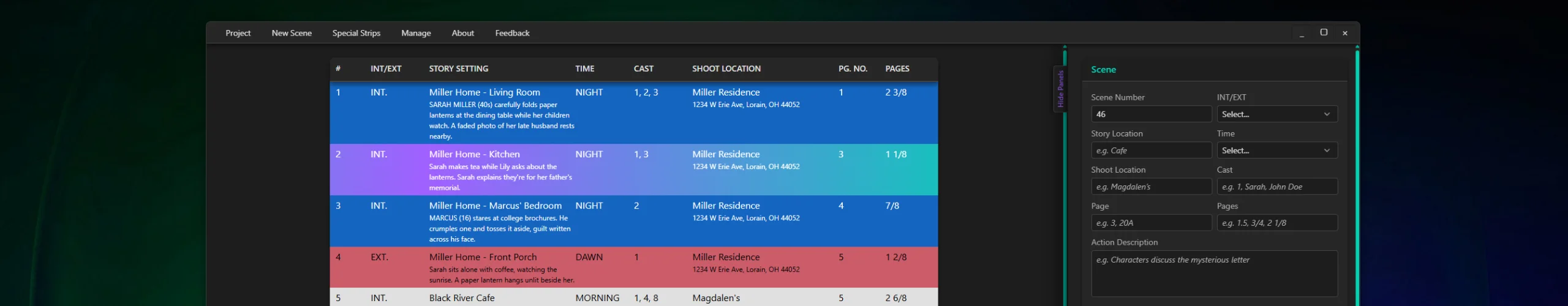 SimpleStrips Screenshot